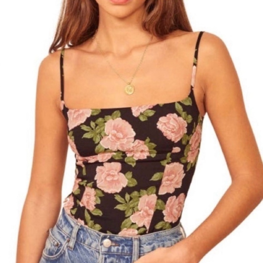 Reformation Grace Top, Sleeveless Top